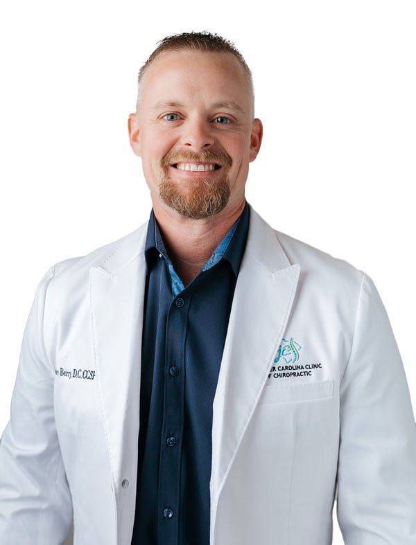 Dr. Tyeler Berry at Greater Carolina Clinic of Chiropractic located in Northeast Columbia, SC